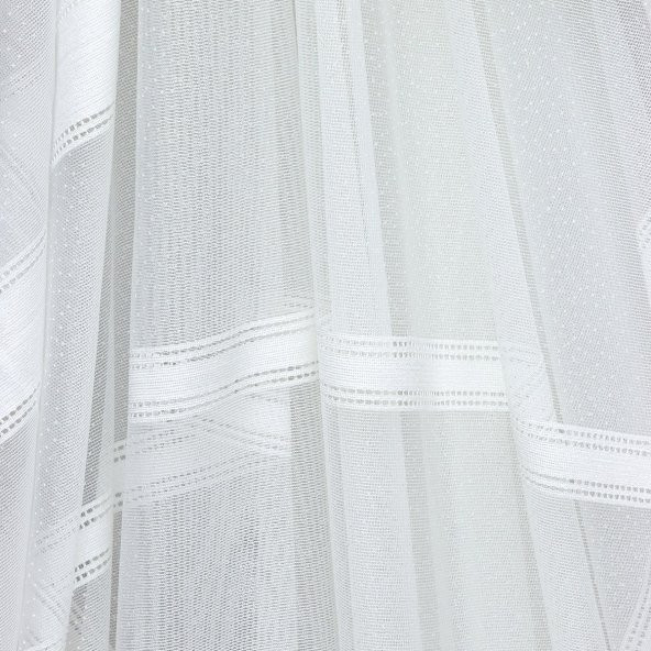 8510 V-1804 Raşel Örme Tül Perde Kumaşı 100 Polyester - 8
