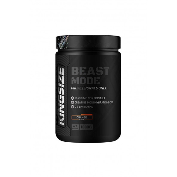 Kingsize Nutrition Beast Mode 1000 gr Portakal