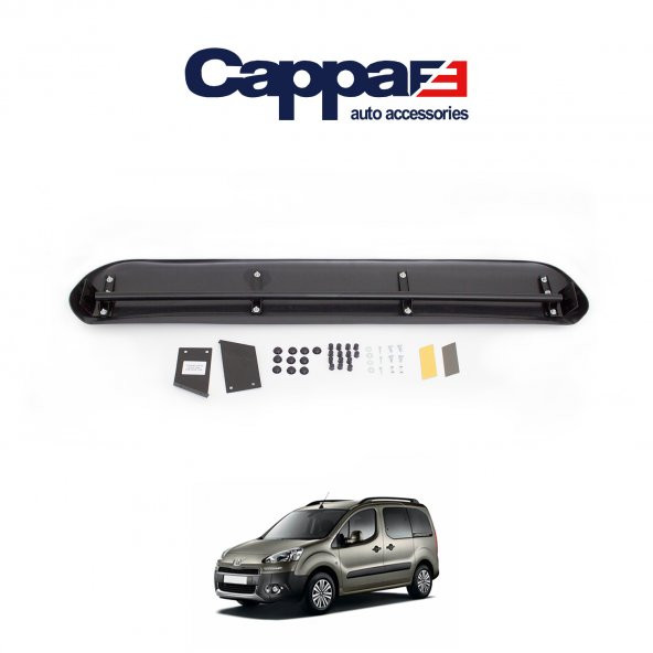 CAPPAFE Peugeot Partner Ön Cam Güneşliği Siperlik Şapka 2009-2015