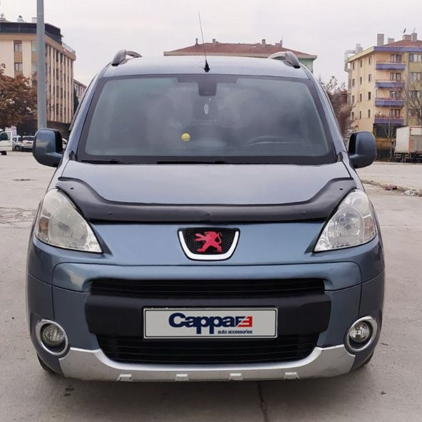 CAPPAFE Peugeot Partner Ön Kaput Koruma Rüzgarlık 4mm (ABS) 09-15 - 3
