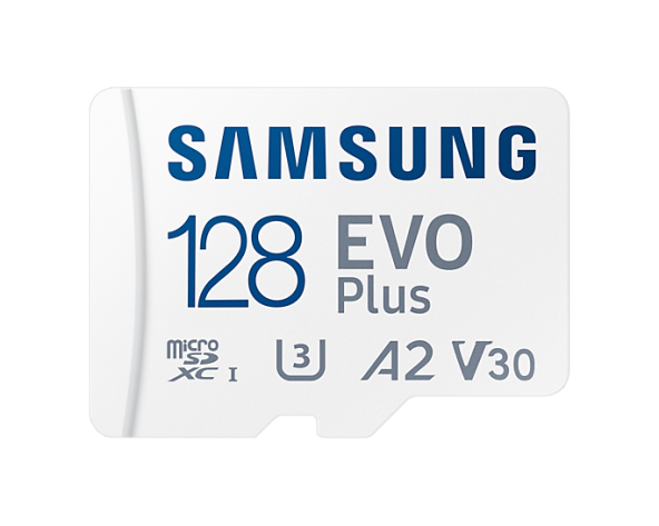 Samsung EVO Plus 128GB Hafıza Kartı 130 MB/s Micro SDHC SD Adaptör MB-MC128KA/TR