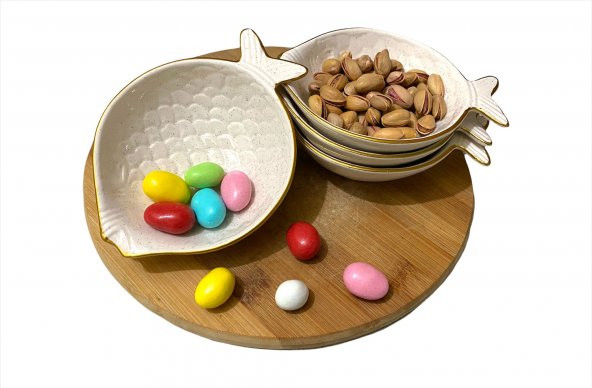 Balık Seramik Çerezlik - 15 cm - 5