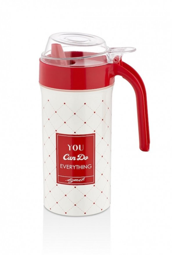 Kareli Küçük Boy Kapaklı Yağdanlık 0,7 Lt