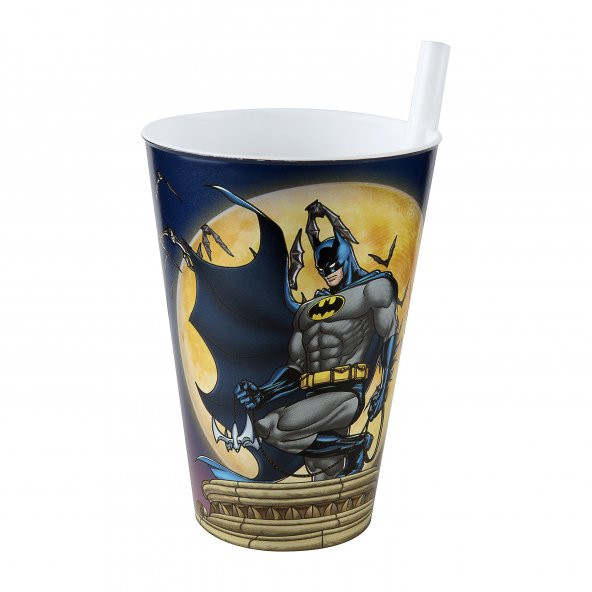 Batman Pipetli Bardak 400 Ml.