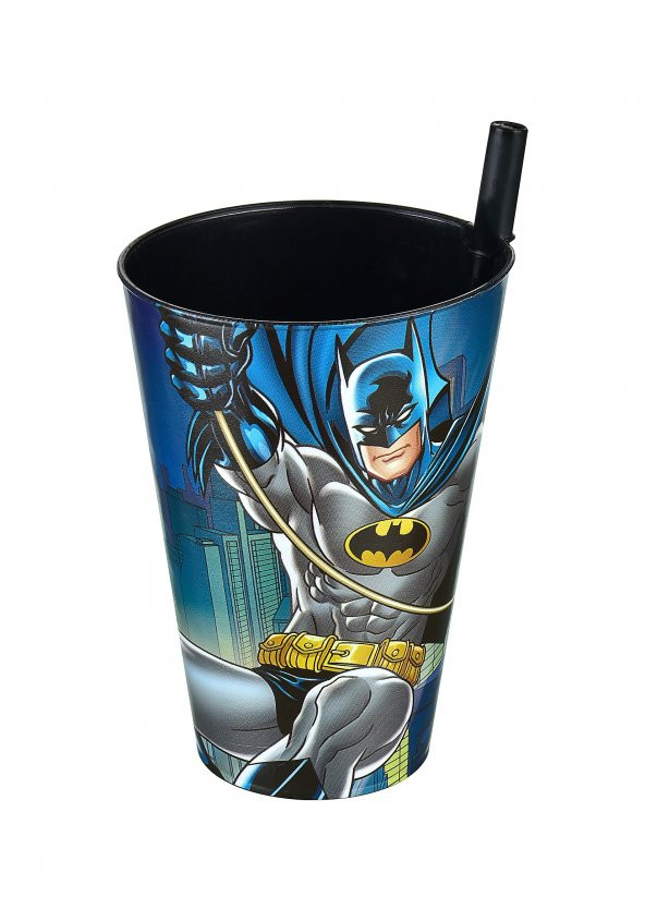 Batman Pipetli Bardak 400 Ml. - 2
