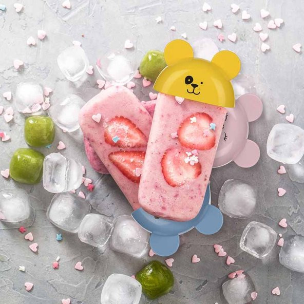 Snowy Ice Cream - Dondurma Kabı 4 Bölmeli - 4