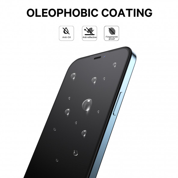 TANCELL iPhone 13 Pro Max Uyumlu Japon Kırılmaz Cam Ekran Koruyucu (1 Ad) 6.7 Inc 0.33mm 2.5d 9h - 2