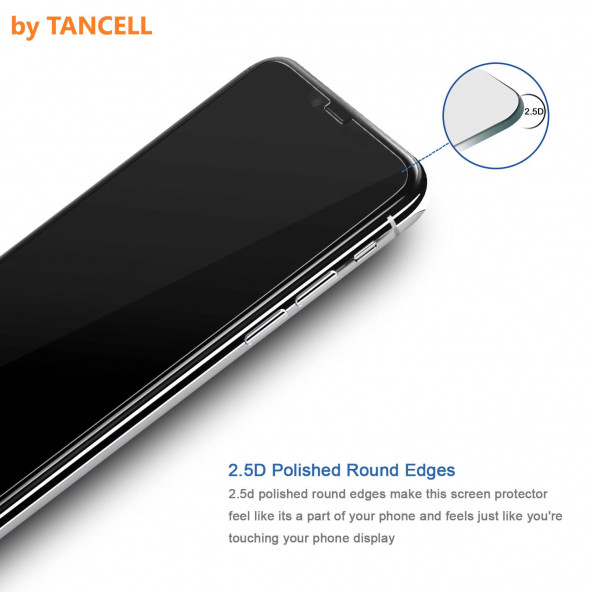 TANCELL iPhone 13 Pro Max Uyumlu Japon Kırılmaz Cam Ekran Koruyucu (1 Ad) 6.7 Inc 0.33mm 2.5d 9h - 6