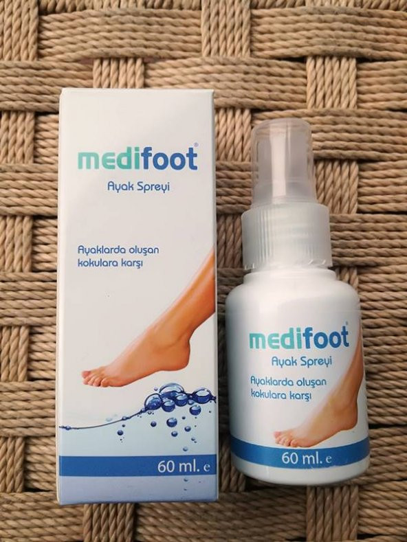 Medifoot Ayak Kokusu Mantar Olusumu Engelleyici Hijyen Saglayan 60 ml Sprey