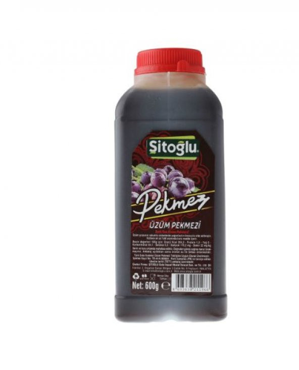 Şitoğlu Üzüm Pekmezi Bidon 600 G