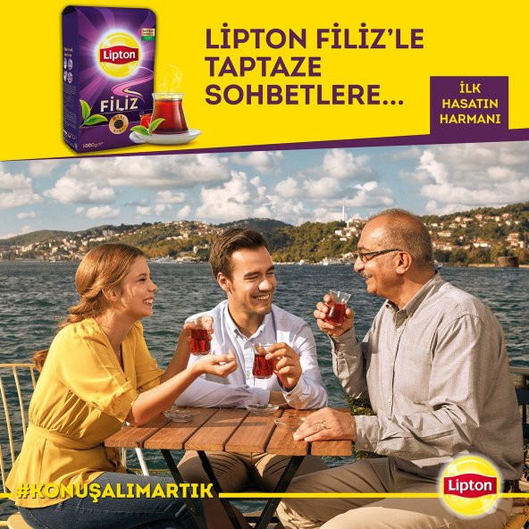 Lipton Filiz Siyah Dökme Çay 1 KG - Resim 3