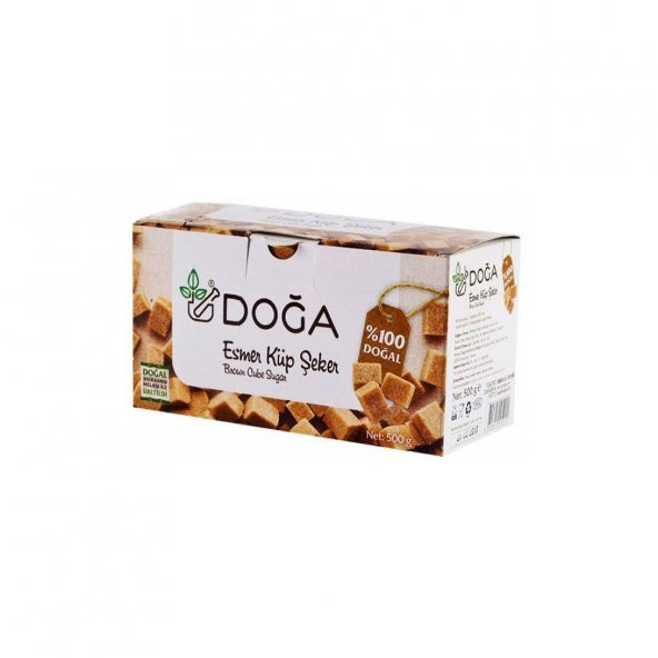 Doğa Esmer Küp Şeker 500 G