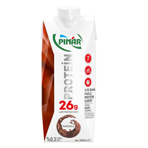 Pınar Protein Süt Kakaolu 500 ML