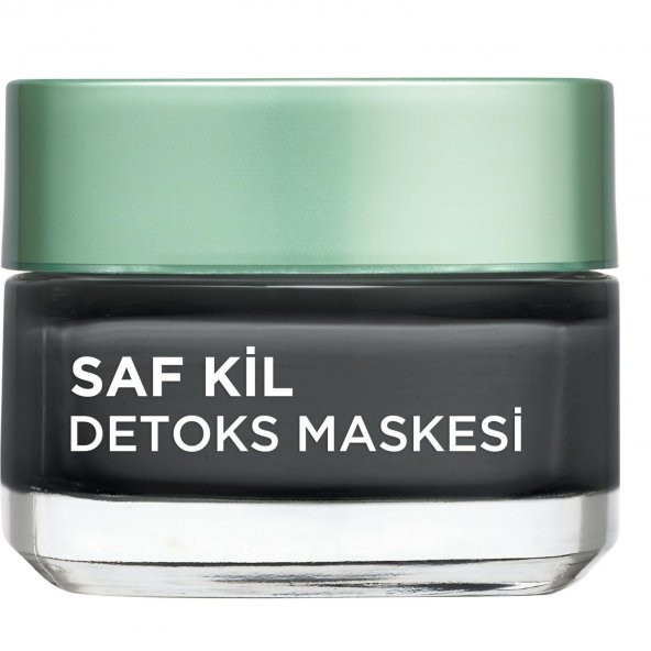 LOreal Paris Saf Kil Detoks Yüz Maskesi 50 Ml- Kömür