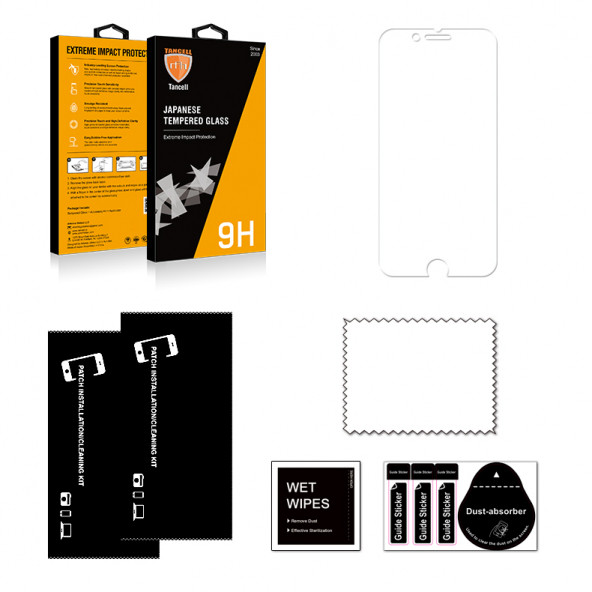 TANCELL iPhone 7g / 8g / 6s / 6 Uyumlu Japon Kırılmaz Cam Ekran Koruyucu (1 AD) 4.7inc 2.5d 9h - 6