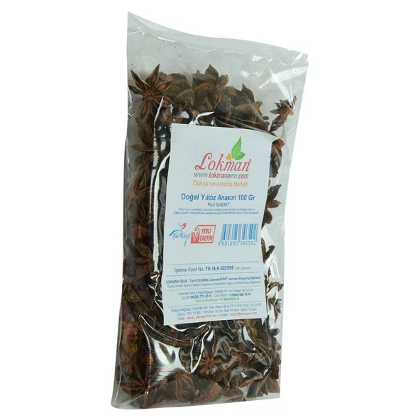 Doğal Saf Yıldız Anason 100Gr Paket Yıldız Anasonu - 3