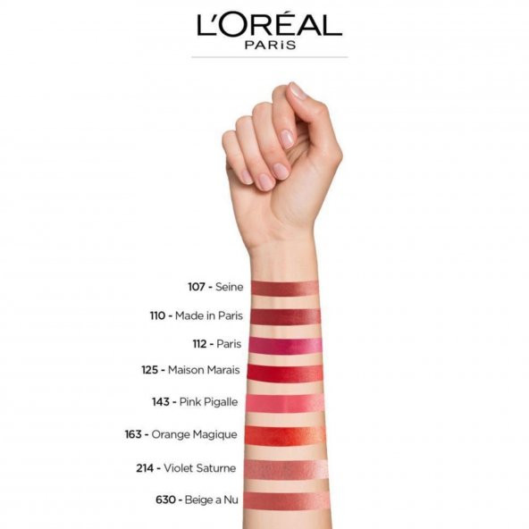 Loreal Paris Color Riche Satin Ruj 112 Paris - 5