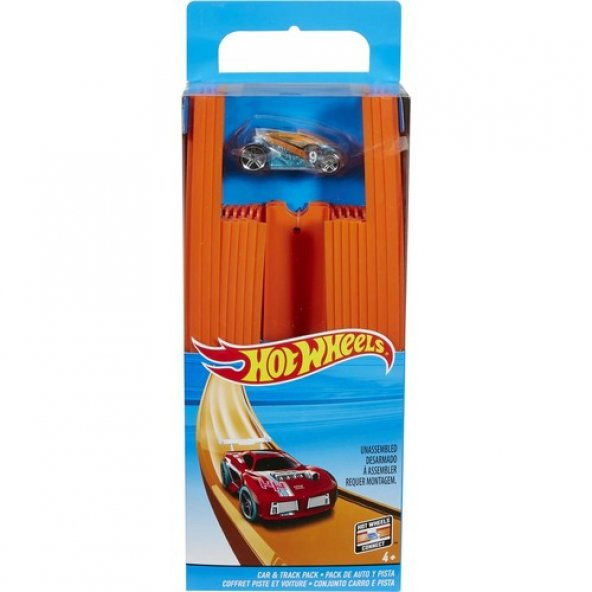 Hot Wheels Track Builder Araba Ve Pist Paketi BHT77 Lisanslı Ürün