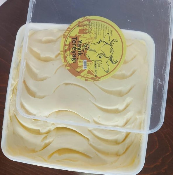 Tuzlu Doğal Yayık  Tereyağı 1800 GR Karadeniz Çiftlik Sütünden Gurme Lezzet - 2