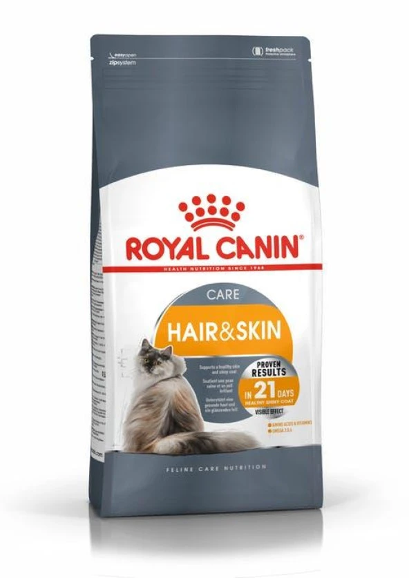 Royal Canın Hair& Skin Tüy Ve Deri İçin Kedi Maması 4 Kg