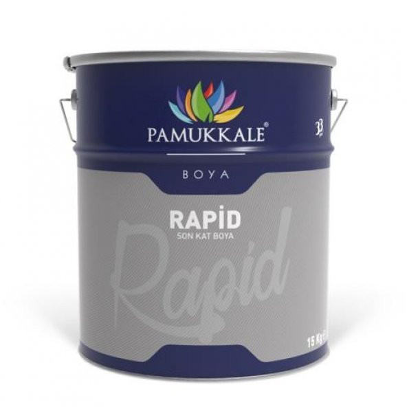 Pamukkale 1402 Rapid Endüstriyel Boya 60-70 Gloss 15 Kg Makina Yeşili Ral 6021 ürün görseli 1