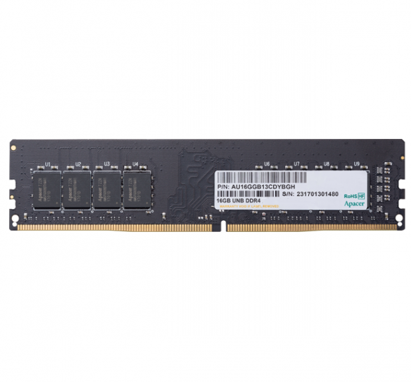 Apacer 16GB (1x16GB) 3200Mhz CL22 DDR4 Ram (EL.16G21.GSH)
