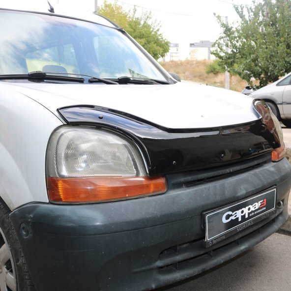 CAPPAFE Renault Kangoo Ön Kaput Koruma Rüzgarlık 4mm (ABS) 98-03 - 2