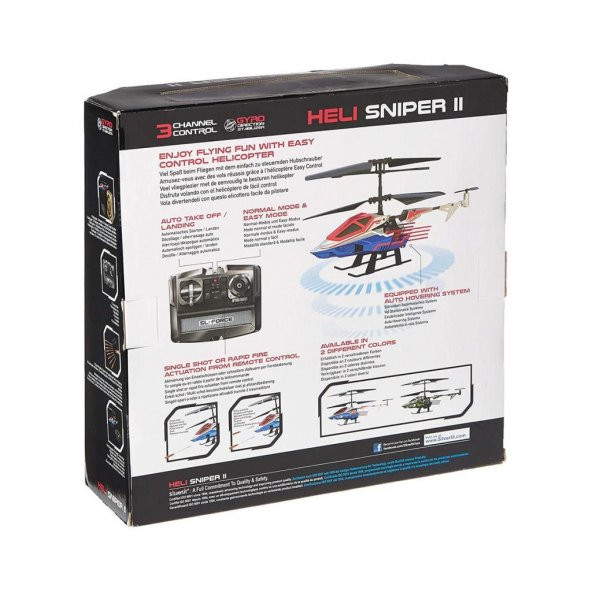 SIL/84781 Silverlit Heli Sniper II I/R 3 Kanal İç Mekan - 11