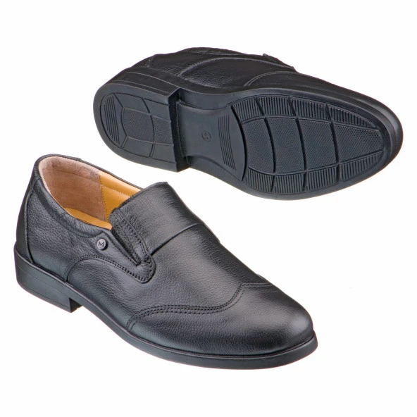 Siyah Toka Detaylı Erkek Ayakkabı - 2