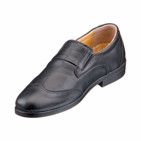 Siyah Toka Detaylı Erkek Ayakkabı - 4