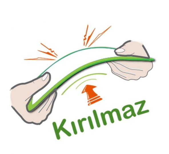 KEYROAD MİNİ BEYAZ YAZI TAHTASI (MDF + PLASTİK ÇERÇEVE) ÇİFT TARA - 4