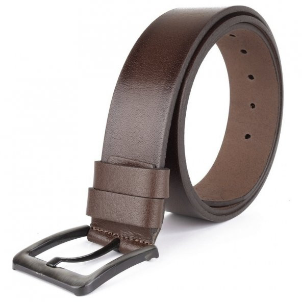 RİCH SMİTH 100 HAKİKİ DERİ ERKEK SPOR KAHVE KEMER 4,5CM - 3
