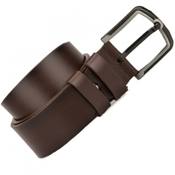 RİCH SMİTH 100 HAKİKİ DERİ ERKEK SPOR KAHVE KEMER 4,5CM - 5