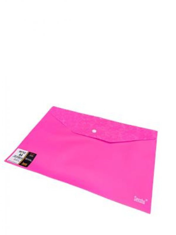Sensho Çıtçıtlı Dosya A4 Pembe (12 adet)