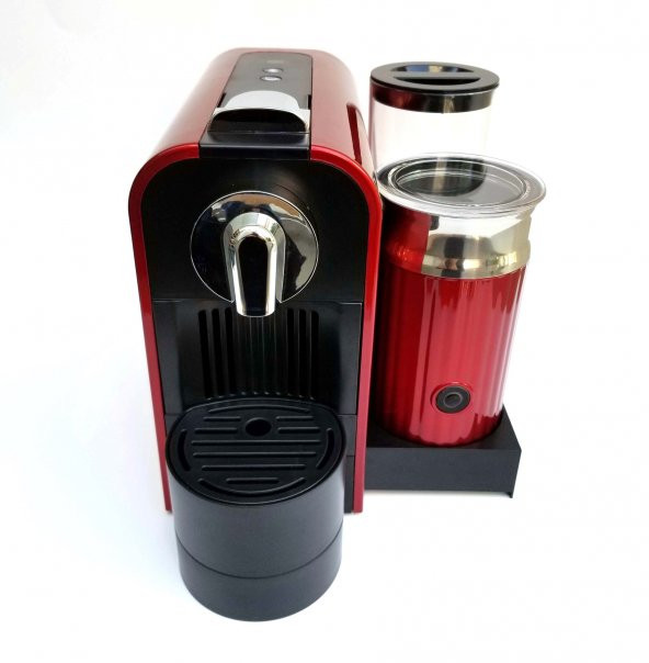 ESPRESSOMM® LATTE KAPSÜL KAHVE MAKİNESİ (KIRMIZI) - NESPRESSO®* - 2