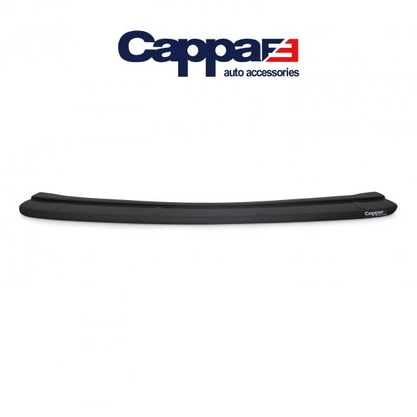 CAPPAFE Renault Megane 4 Arka Tampon Eşiği Koruma Akrilik (ABS) Parlak Siyah 2016-> - 2