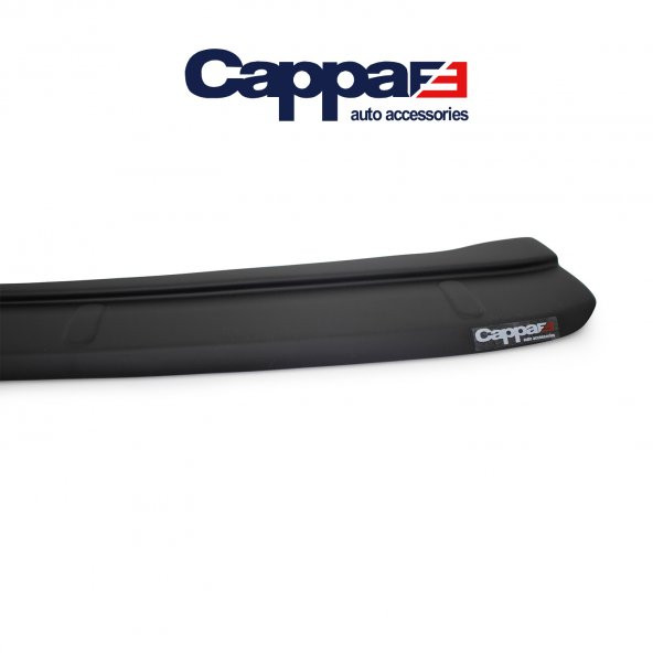 CAPPAFE Renault Megane 4 Arka Tampon Eşiği Koruma Akrilik (ABS) Parlak Siyah 2016-> - 6