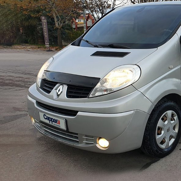 CAPPAFE Renault Trafic Ön Kaput Koruma Rüzgarlık 4mm (ABS) 01-14 - 2