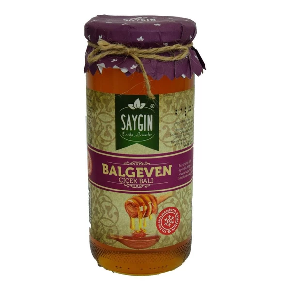 Saygın Saf Doğal Balgeven Çiçek Balı Cam Kavanoz 640Gr Filtresiz - 4