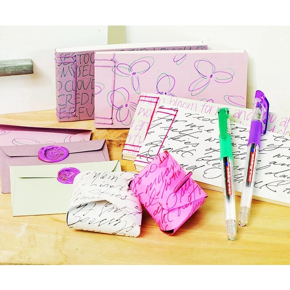 Edding 2185 Jel Kalem YEŞİL Alman Markası Edding 2185 Crystal Jel Kalem - 2