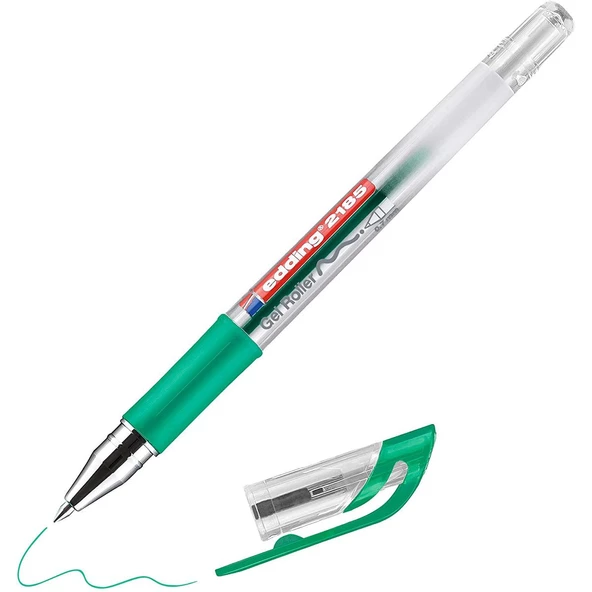 Edding 2185 Jel Kalem YEŞİL Alman Markası Edding 2185 Crystal Jel Kalem