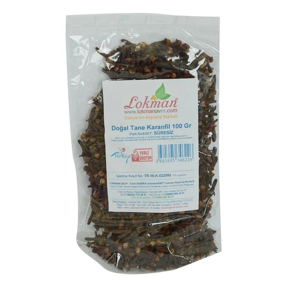 Doğal Kurutulmuş Saf Tane Karanfil 100Gr Paket - 4
