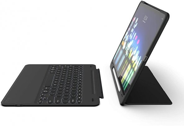 ZAGG Slim Book Go 12.9" 3.Nesil iPad Pro Klavyeli Kılıf İngilizce