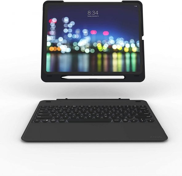 Zagg Slim Book Go 12.9" 3.Nesil İpad Pro Klavyeli Kılıf İngilizce - 2