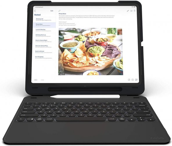 Zagg Slim Book Go 12.9" 3.Nesil İpad Pro Klavyeli Kılıf İngilizce - 3