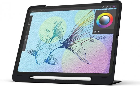 Zagg Slim Book Go 12.9" 3.Nesil İpad Pro Klavyeli Kılıf İngilizce - 4