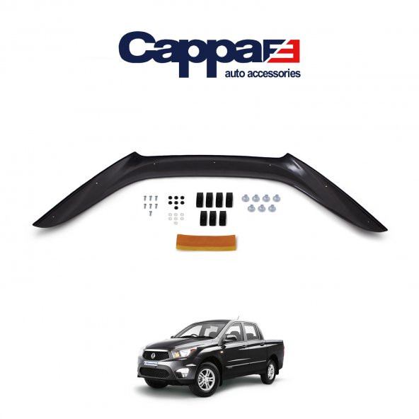 Ssangyong Korando|Actyon Ön Kaput Koruyucu Rüzgarlık 4mm 2012-16 - 1