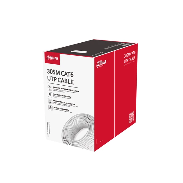 Dahua PFM923I-6UN-C 305m UTP CAT6 LSZH CPR E Kablosu