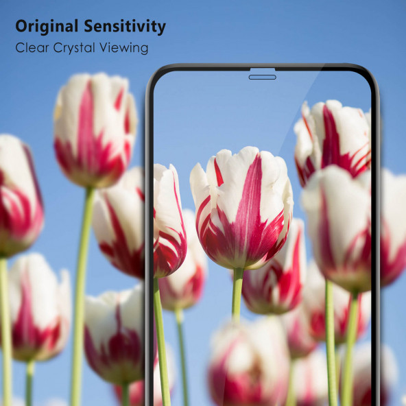TANCELL iPhone 12/12 Pro Uyumlu Japon Kırılmaz Cam Ekran Koruyucu 6.1 Inc 2.5d 9h Tam Kaplayan Ekran - 3