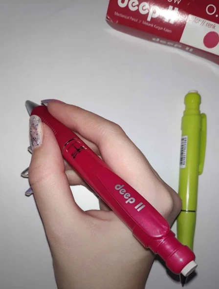 Serve Deep II Kırmızı 0.5mm Mekanik Kurşun Kalem - 2